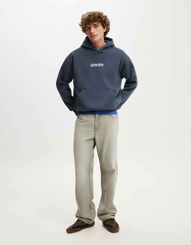 Cotton On - Box Fit Graphic Hoodie