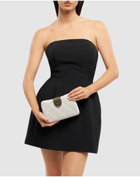 Olga Berg - Lindy Woven Clutch