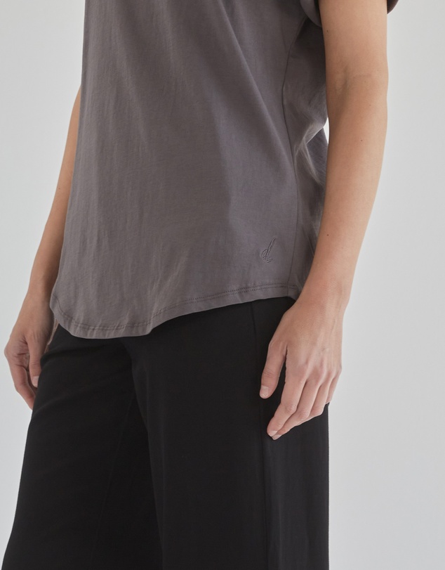 DRICOPER DENIM - Slouchy Grey Tee