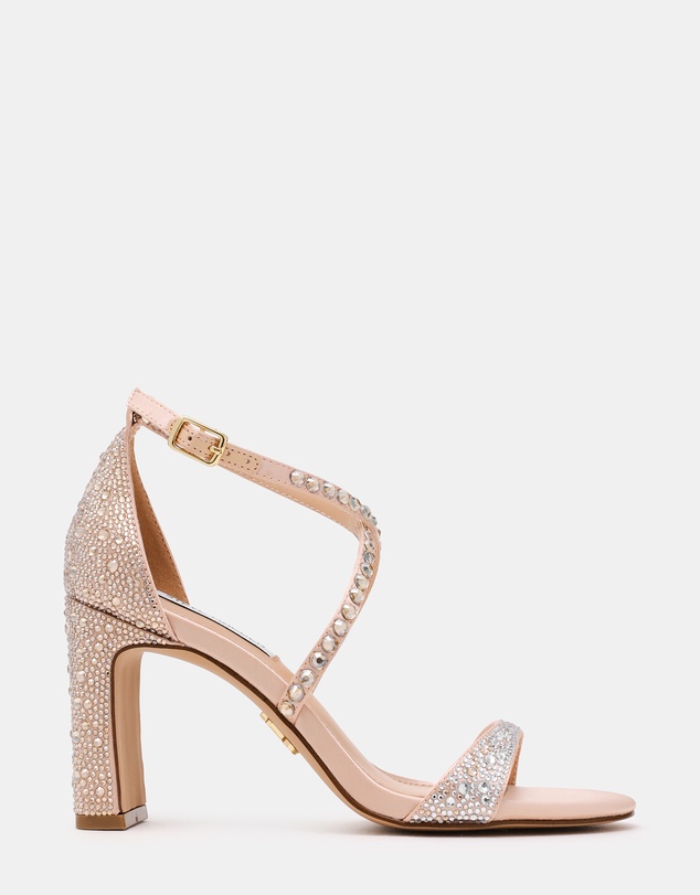 Steve Madden - Wanda-Rhs Champagne Heels