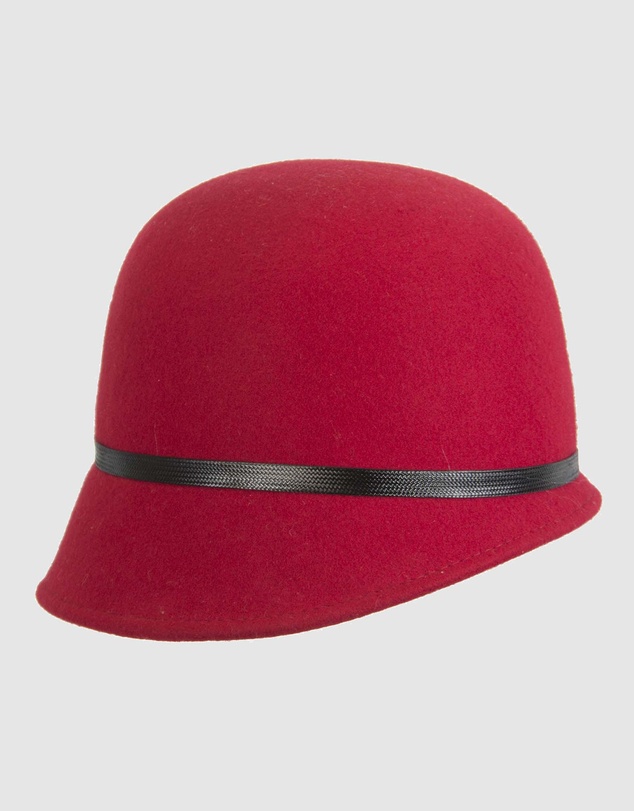 Max Alexander - Felt Red Fashion Bucket Hat