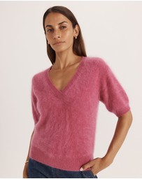 SABA - Wynter Wool Cashmere V Neck Knit