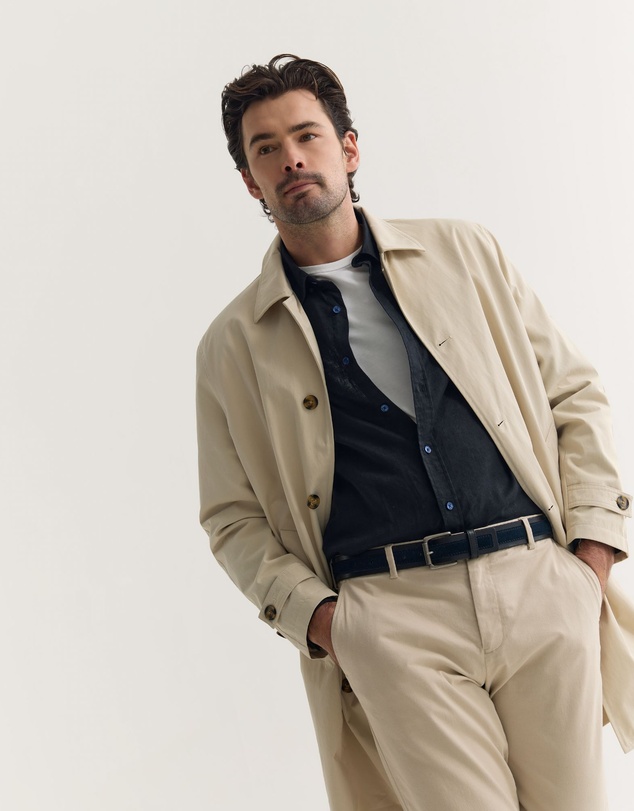 Oxford - Jay Cotton Twill Trench Coat