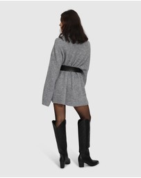 Belle & Bloom - Cuddle Me Oversized Tunic Sweater