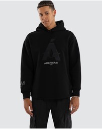 Americain - Motion Relaxed Dual Curved Hoodie