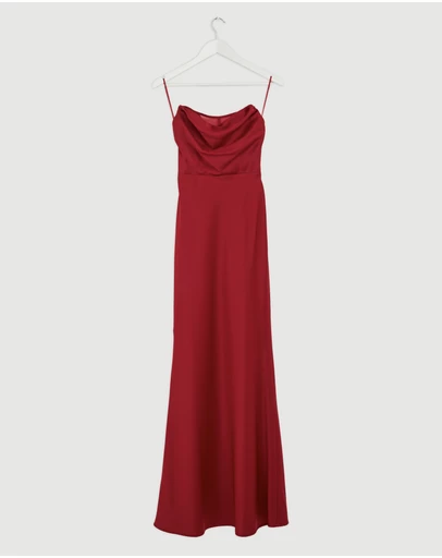 Revibe - Repaired CHANCERY Jada Strapless Corset Maxi Dress - AU 6