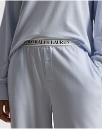 Polo Ralph Lauren - Club Terry Long Sleeve Cotton Jersey Pyjama Set