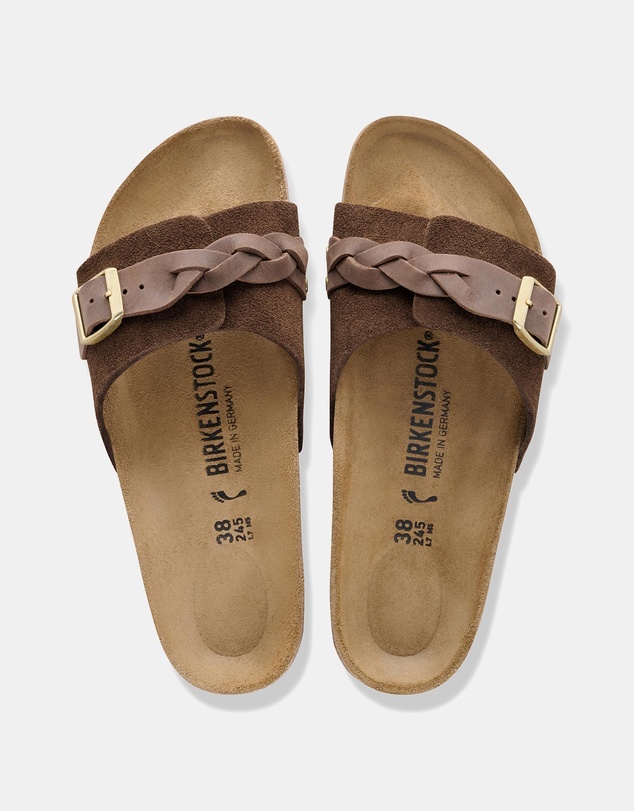 Birkenstock - Oita Braided Suede Leather Regular - Unisex