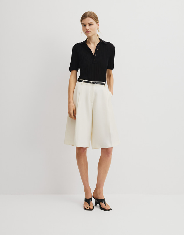Country Road - Short Sleeve Rib Knit Polo