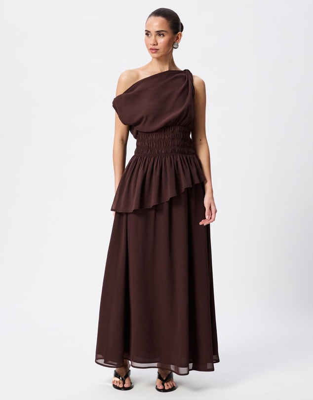 Tussah - Valentina Off The Shoulder Shirred Detail Top