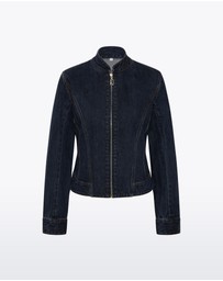 Carla Zampatti - Dark Indigo Fitted Denim Jacket