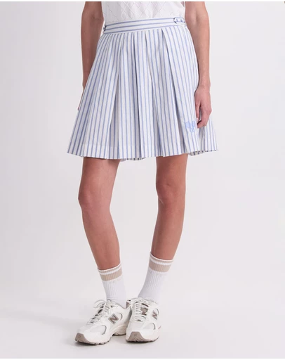 Sportscraft - Logo Stripe Tennis Skirt
