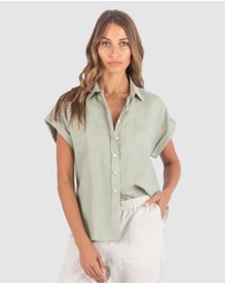 CAMIXA - CAPRI Short Sleeve Linen Shirt