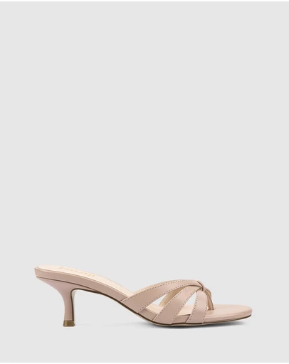 Verali - Beau Kitten Heel Thongs