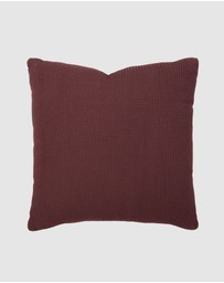 Bambury - Milo Waffle Square Cushion