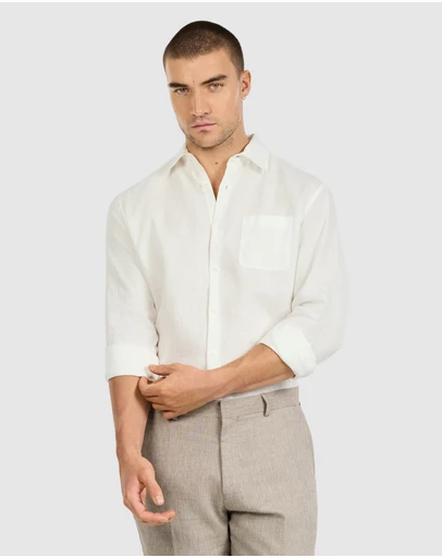 Tarocash - Hamilton Pure Linen Shirt