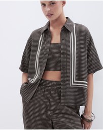 UNISON - Border Stripe Resort Shirt
