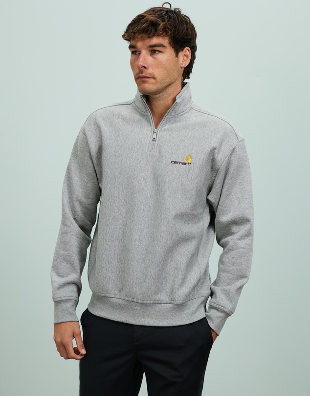 Carhartt WIP - Half Zip American Script Sweatshirt - Unisex