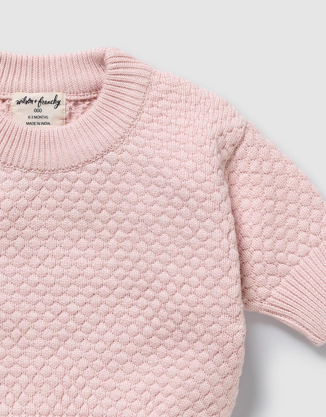 Wilson & Frenchy - Organic Knitted Bubble Jumper - Babies