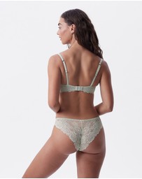Bras N Things - Bethany Brazilian Knicker - Light Green