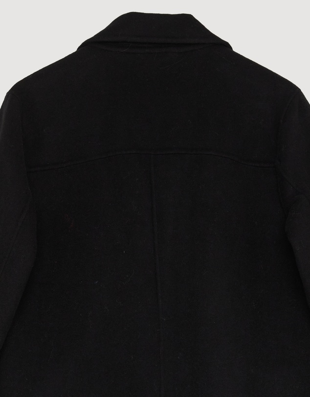 Revibe - Repaired AERE Orla Double Faced Wool Coat - AU 8