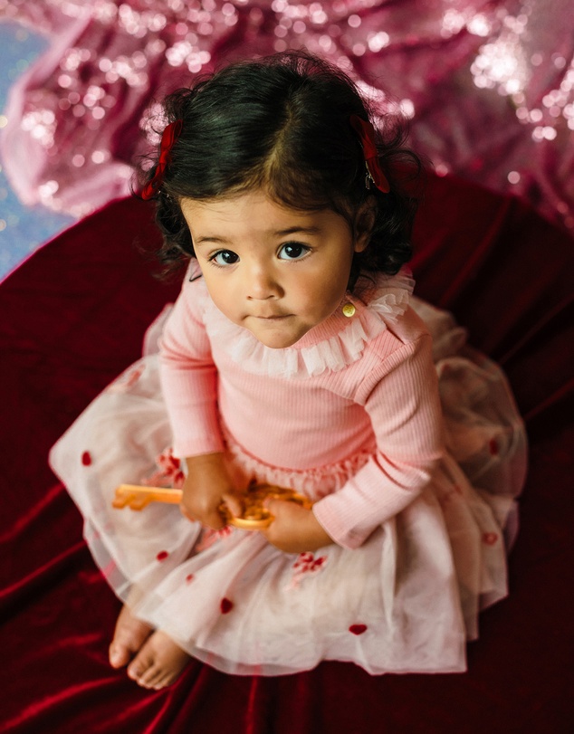 Fleur Harris - Flourish Tutu Bodysuit Dress in Pink