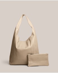 VESTIRSI - Scarlett 2.0 Beige Leather Hobo