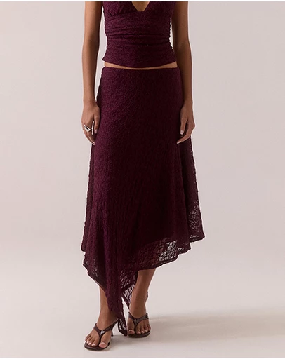 SOVERE - Aaila Lace Skirt