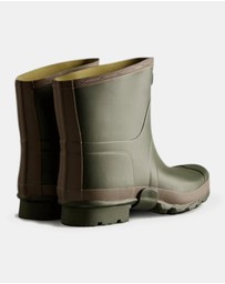 Hunter - Women's Gardener Short Boot Dark Olive/Clay