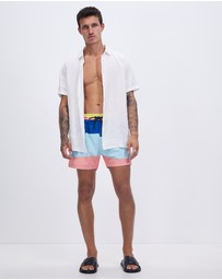 The Rocks Push - The Rocks Push Balmoral Waves Swim Shorts