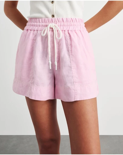 Jag - Gigi Linen Pull On Short