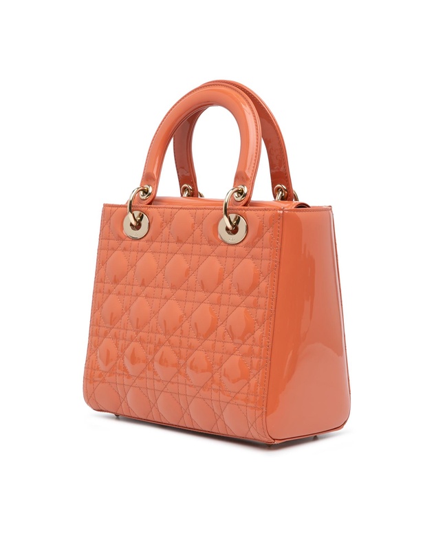 Pre-Loved by Azura Reborn - Pre-Loved Lady Dior Patent Leather Handbag