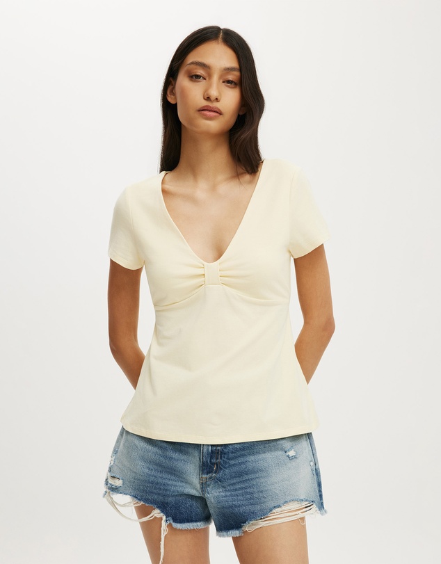 Cotton On - Reece Babydoll Short Sleeve Tee