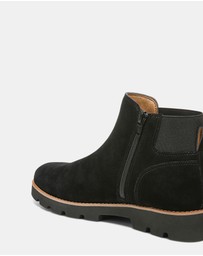 Vionic - Brionie Chelsea Boot - Black Suede