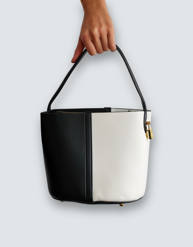 FORD MILLINERY - Lana Bag Black and White