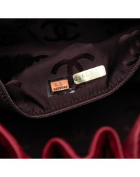 Pre-Loved by Azura Reborn - Pre-Loved CC Quilted Velvet Top Handle Bag