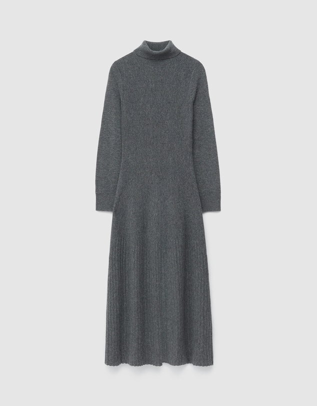 & Other Stories - Merino Wool Turtleneck Maxi Dress
