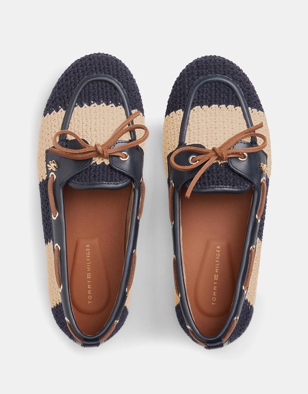 Tommy Hilfiger - Sailor Flex Crochet Boat Shoes - Women's