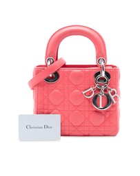Pre-Loved by Azura Reborn - Pre-Loved Mini Lambskin Cannage Lady Dior