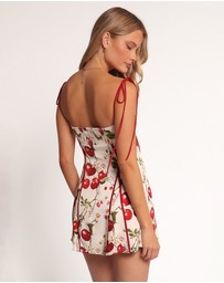 Petal & Pup - Josiana Mini Dress - Cherry Print