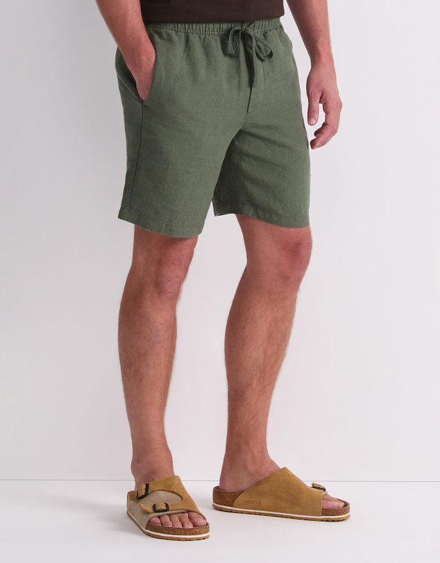 Sportscraft - Caffery Yarn Dyed Linen Short