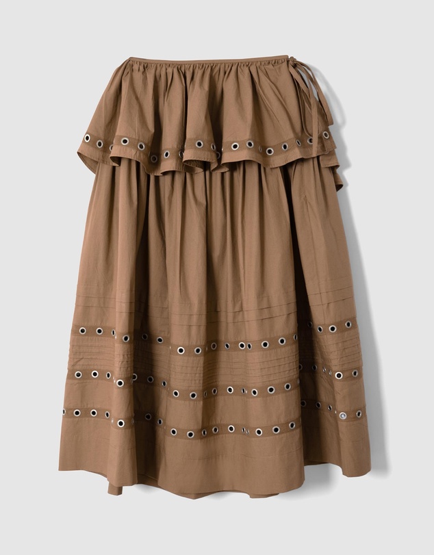 Damson Madder - Anika Eyelet Skirt