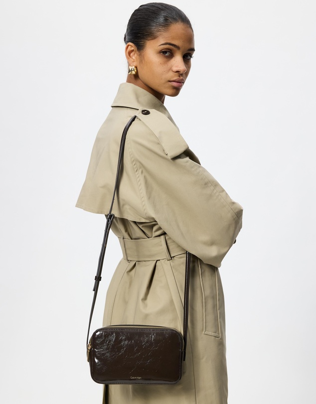 Calvin Klein - Foil Logo Glossy Camera Bag