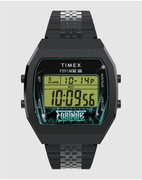 TIMEX - Timex x Fortnite T80 36mm Stainless Steel Bracelet Watch