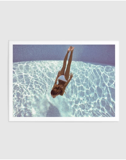 Olive et Oriel - Underwater Love Art Print
