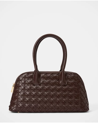 Forever New - Kendra Weave Kettle Bag