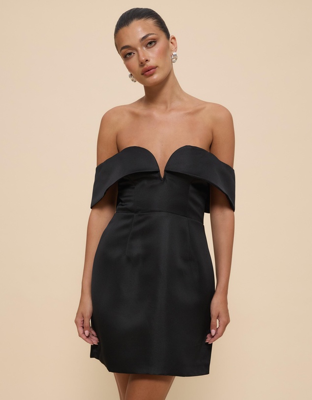 CHANCERY - Fold Bodice Mini Dress
