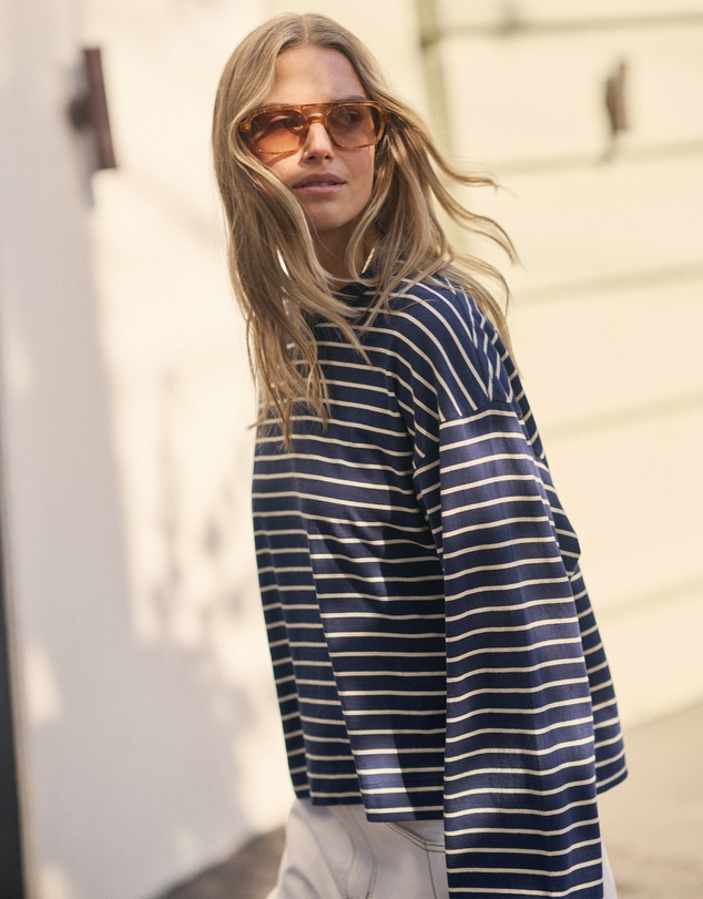Ceres Life - Beau Long Sleeve Slouchy Tee