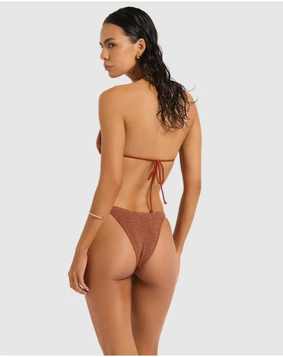 Bond-Eye Swimwear - Beaded Tie Side Vista Brief