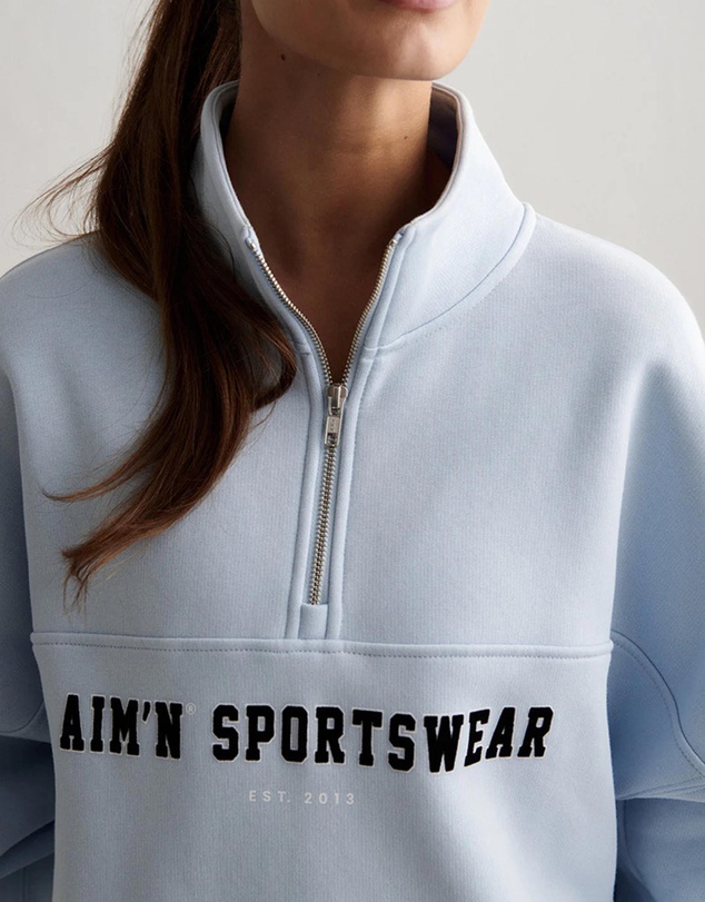 Aim'n - Varsity Sweat Half Zip